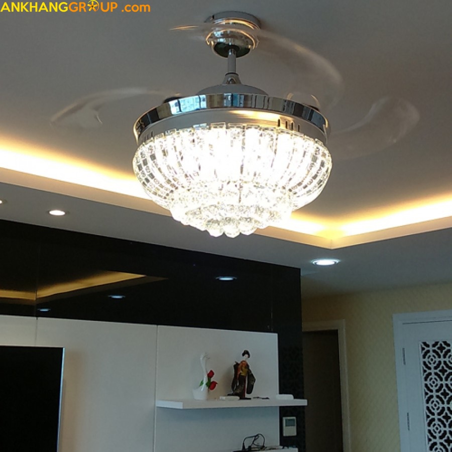 quạt trần đèn trang trí an khang 9065
