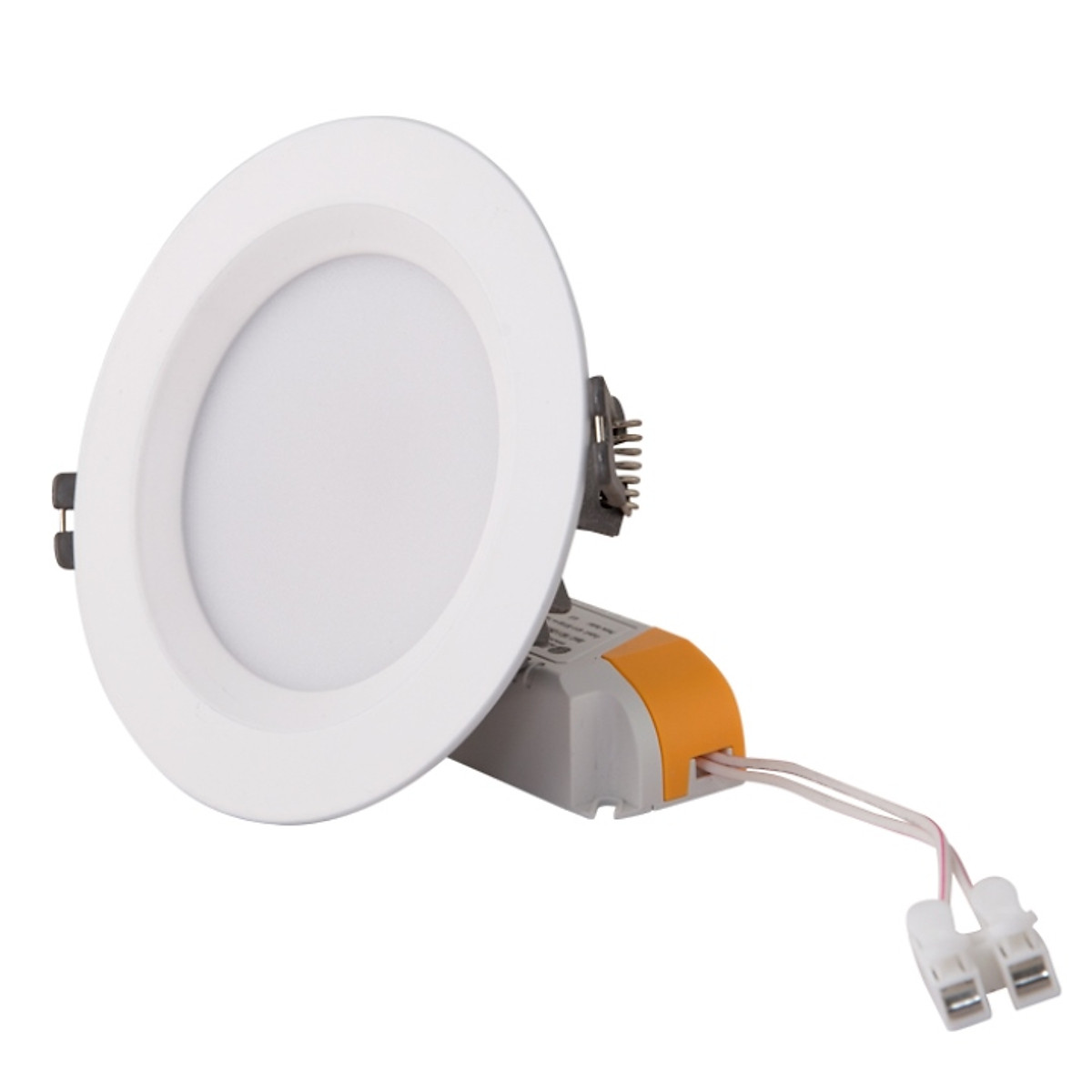 Đèn led âm trần rạng đông mặt trắng 9w