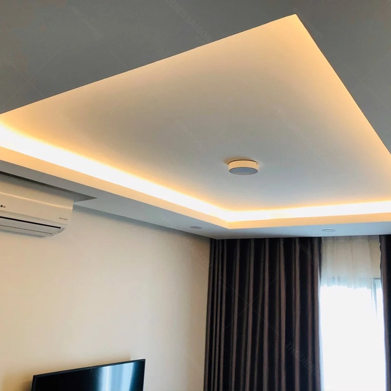 đèn led hắt trần thạch cao