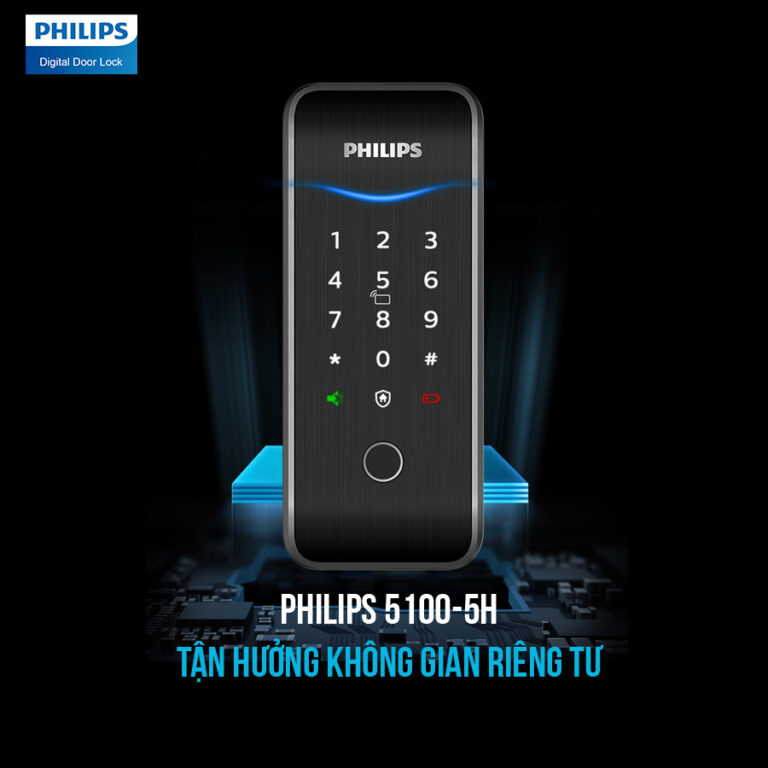 Khóa cửa thông minh PHILIPS 5100-5H