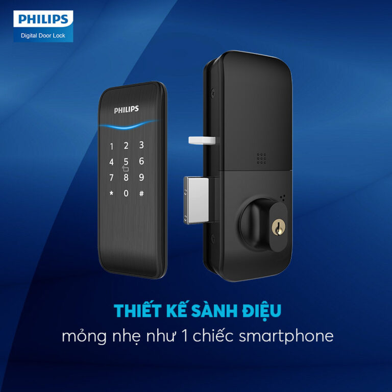 Khóa cửa thông minh PHILIPS 5100-5HBKS