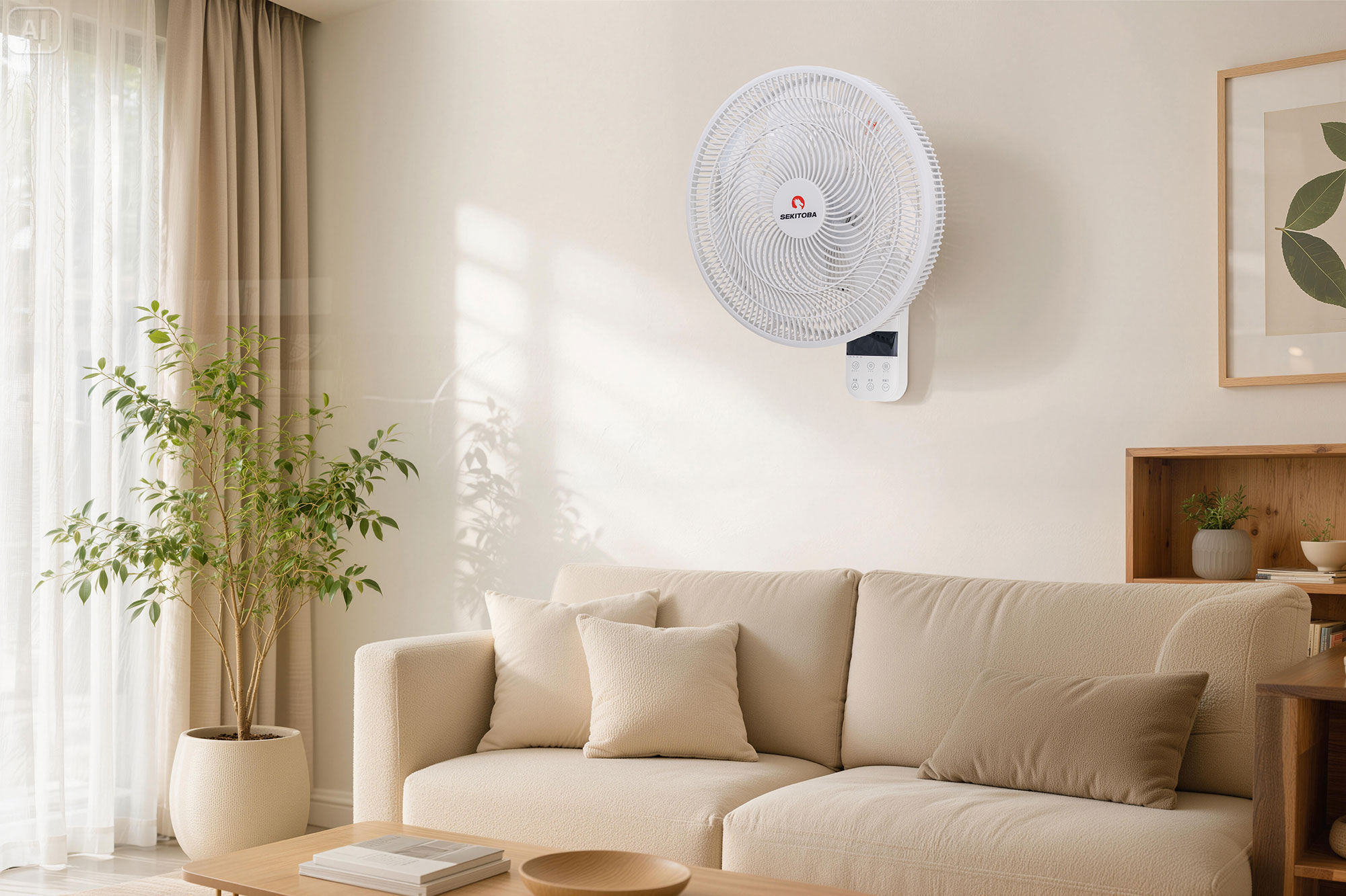 Quạt treo tường Sekitoba SFWD35-26BR